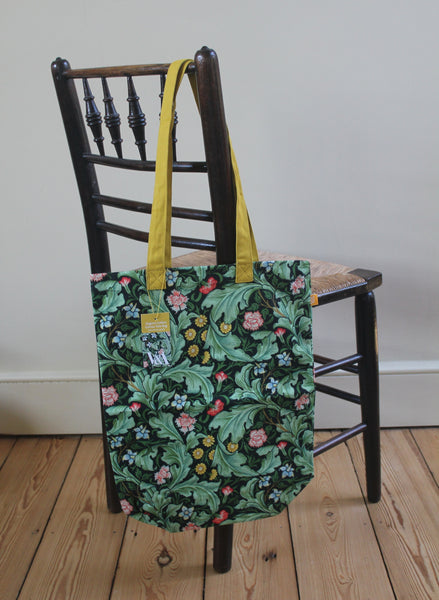 V & A Leicester Wallpaper Organic Cotton Tote Bag