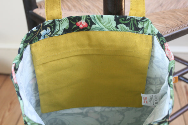 V & A Leicester Wallpaper Organic Cotton Tote Bag