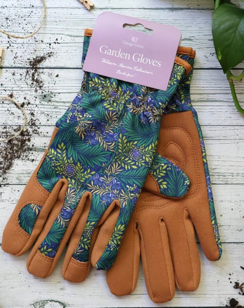 William Morris Larkspur Gardening Gloves