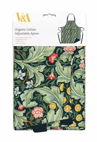 V & A Museum Leicester Organic Cotton Adjustable Apron