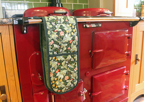 V & A Museum Leicester Double Oven Glove - Organic Cotton