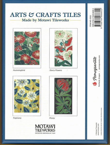 Boxed Set of 20 Note Cards Arts & Crafts Tiles: Made by Motawi Tileworks