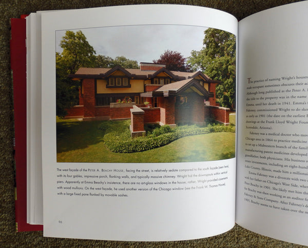 Hometown Architect the Complete Buildings of Frank Wright in Oak Park and River Forest hardcover book by Patrick F Cannon