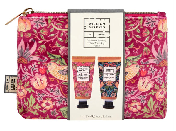 William Morris at Home Patchouli & Red Berry Hand Care Bag