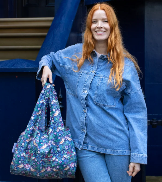 Reusable Kind Bag William Morris Strawberry Thief Medium Bag