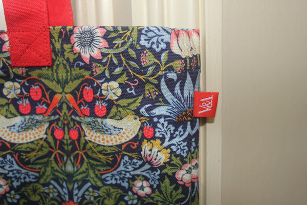 V & A Strawberry Thief Organic Cotton Tote Bag