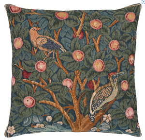 Hines of Oxford William Morris Woodpecker Tapestry Cushion 13"