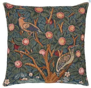 William Morris Woodpecker Tapestry Cushion 13"