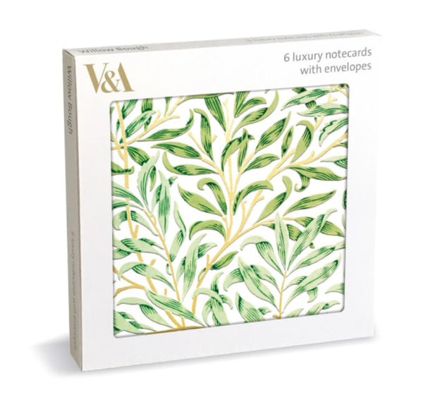 V & A Willow Bough Wallpaper Luxury Notecards