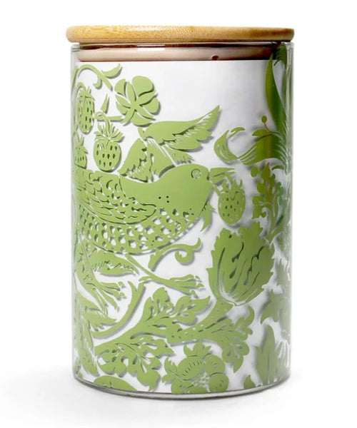 William Morris Strawberry Thief Glass Storage Jar 750ml