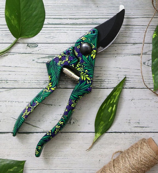 William Morris Larkspur Garden Fork, Trowel & Secateurs Set