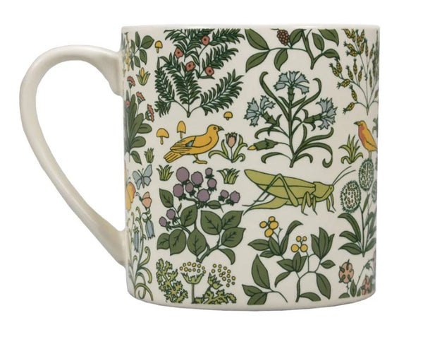 Voysey Apothecary's Garden Mug