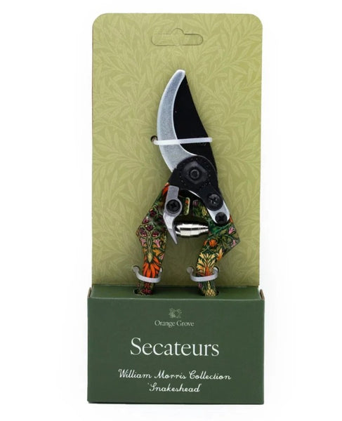 William Morris Snakeshead Garden Secateurs