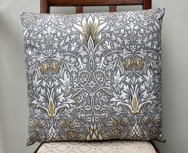William Morris Snakeshead Cushion Cover: Morris & Co fabric