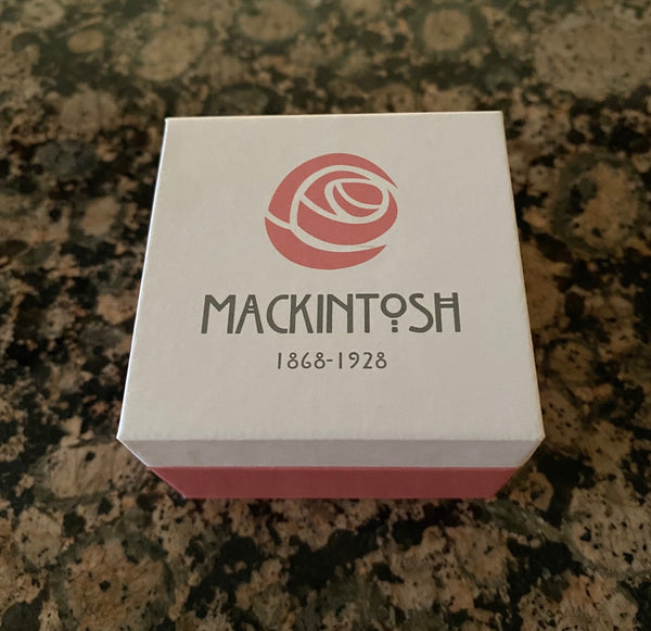 Sea Gems Mackintosh Rose Mother of Pearl Sterling Silver Stud Earrings w/Box