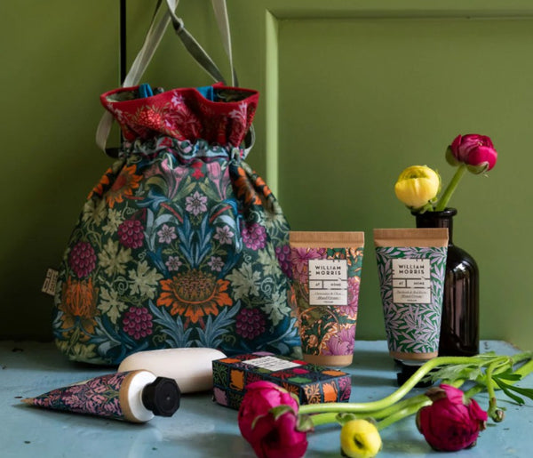 William Morris at Home Sunflower Swan Hand Care Pouch