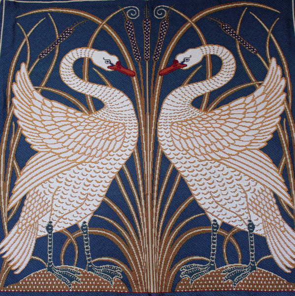 Signare Walter Crane Swan Cushion Cover 45 cm