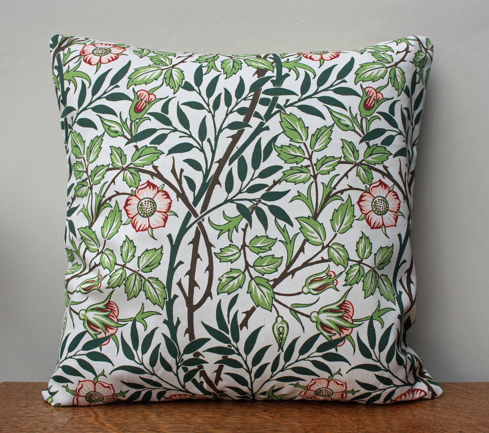 William Morris Sweet Briar Cushion Cover 17" x 17"