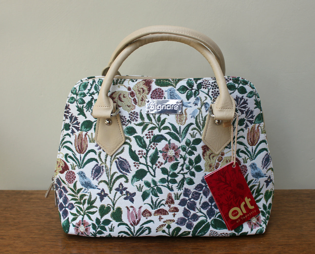 Signare Tapestry Voysey Spring Flowers Convertible Bag