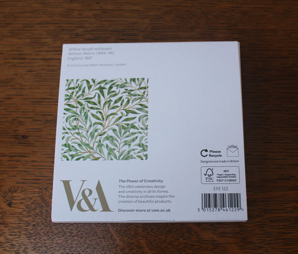 V & A Willow Bough Wallpaper Luxury Notecards