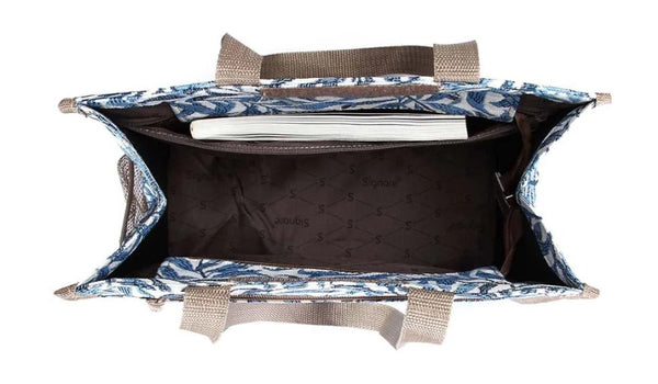 Signare Tapestry Willow Bough Blue Shopper Bag