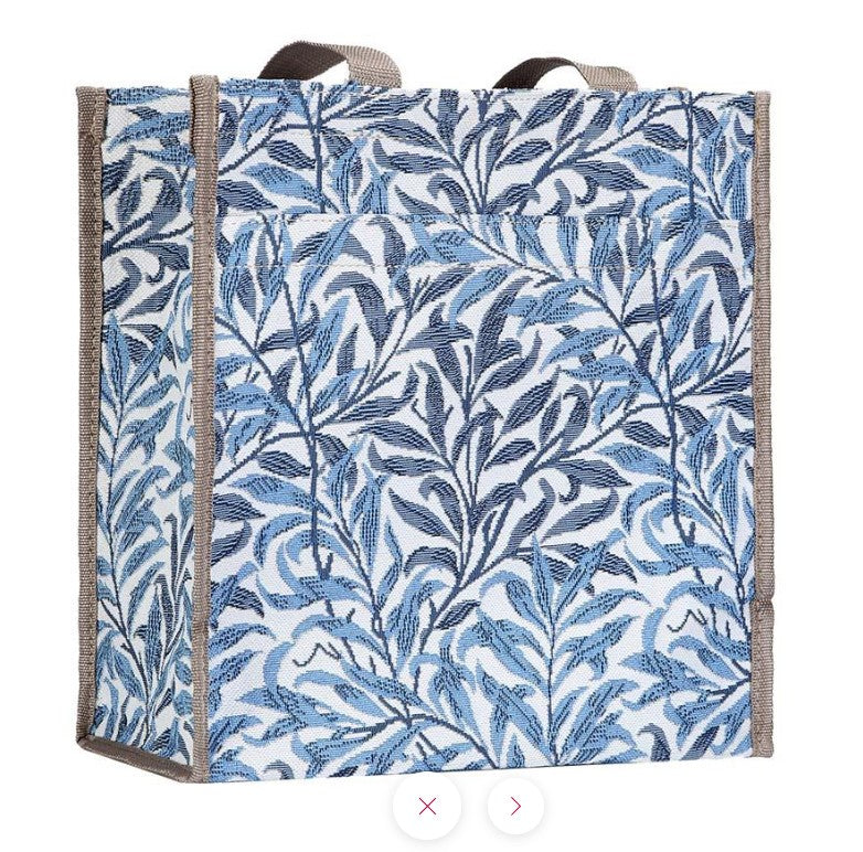 Signare Tapestry Willow Bough Blue Shopper Bag
