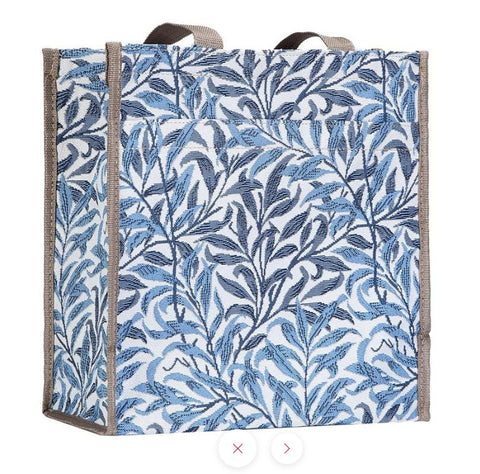 Signare Tapestry Willow Bough Blue Shopper Bag