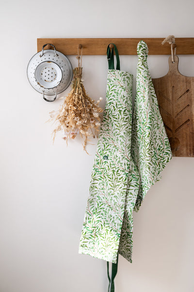 V & A Museum Willow Bough Organic Cotton Adjustable Apron