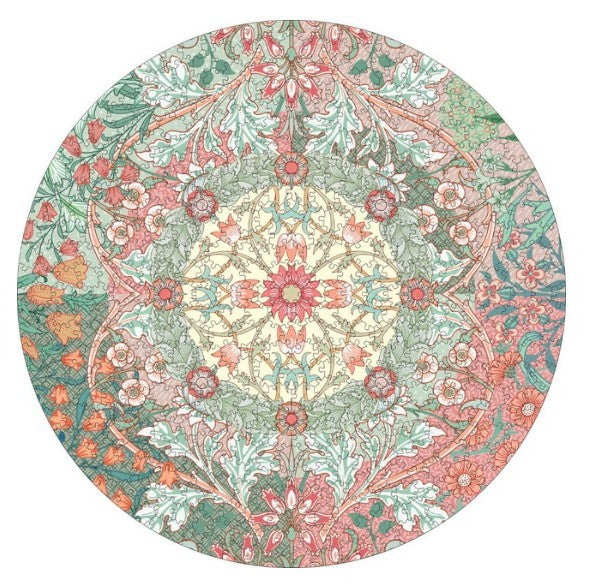 William Morris Circular Jigsaw Puzzle 500 Pieces