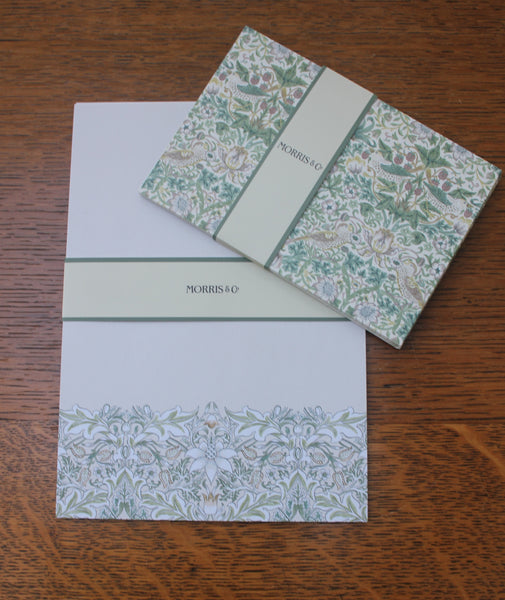 Morris & Co. Writing Gift Set: Paper, Notecards, Envelopes w/ William Morris Designs