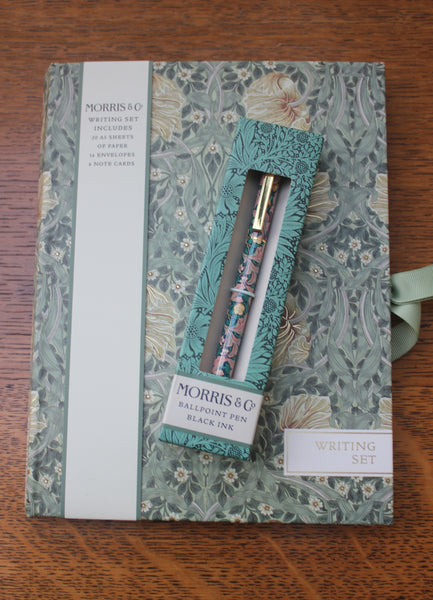 Morris & Co. Writing Gift Set: Paper, Notecards, Envelopes w/ William Morris Designs