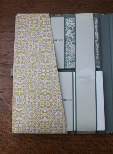 Morris & Co. Writing Gift Set: Paper, Notecards, Envelopes w/ William Morris Designs