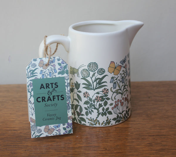 Voysey Apothecary's Garden Ceramic Jug