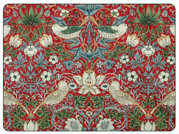 <p>Quality placemats by Pimpernel in Morris & Co Strawberry Thief Red design.</p>