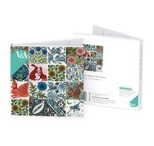 V & A William De Morgan Tile Designs Note Cards