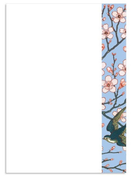 Almond Blossom and Swallow Walter Crane Writing Set