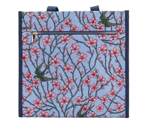 Signare Tapestry Almond Blossom and Swallow Shopper Bag