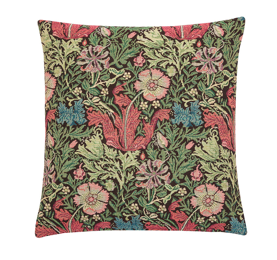 Hines of Oxford Dearle Compton Tapestry Cushion 13"