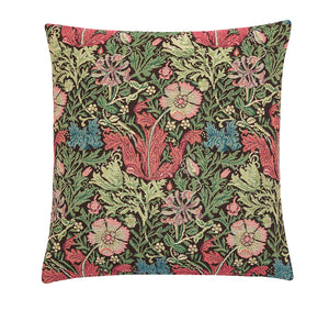 Hines of Oxford Dearle Compton Tapestry Cushion 13"
