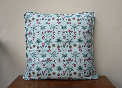 William Morris Daisy Piped Edge Cushion Cover