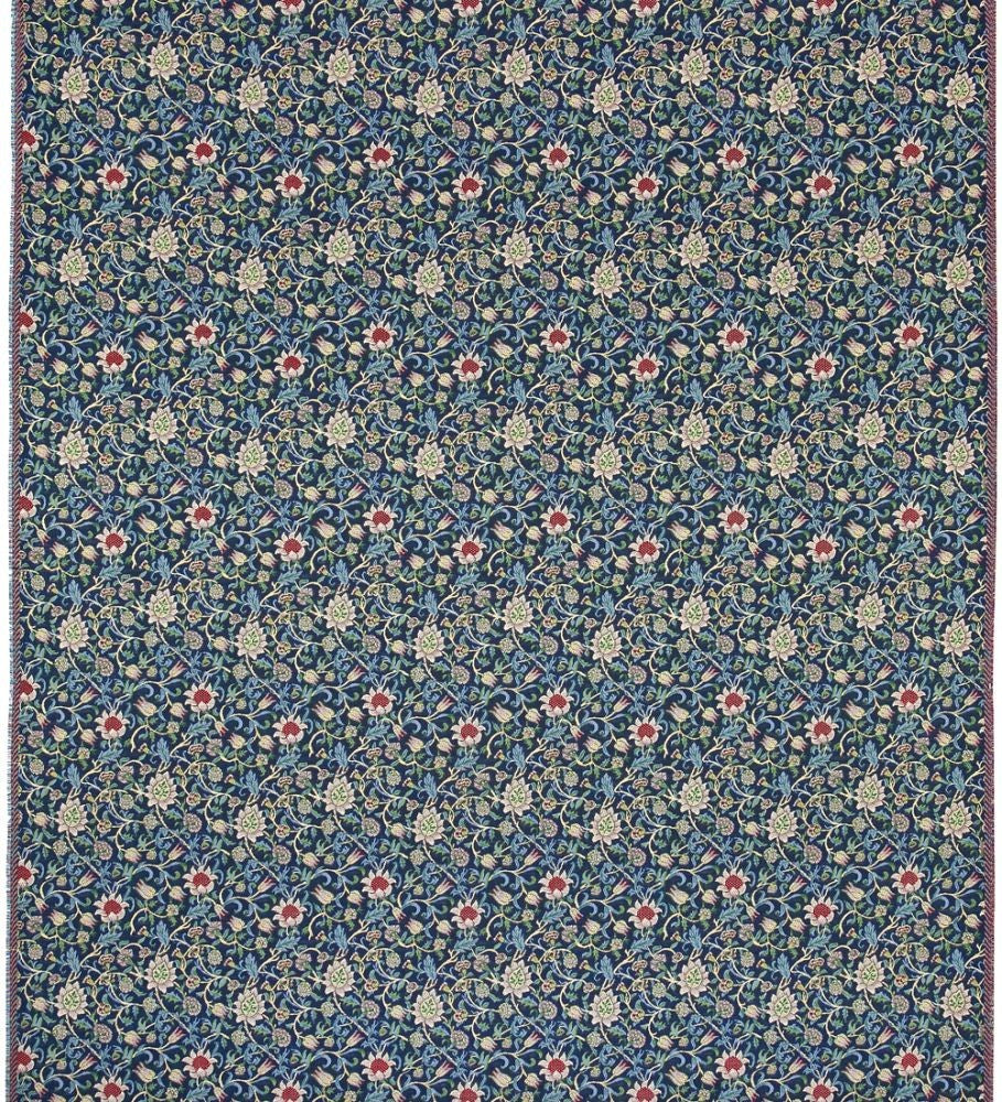Hines of Oxford William Morris Evenlode Blue Tapestry Fabric