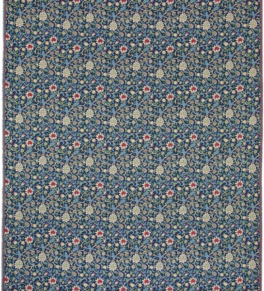 Hines of Oxford William Morris Evenlode Blue Tapestry Fabric