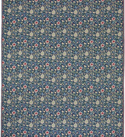 Hines of Oxford William Morris Evenlode Blue Tapestry Fabric