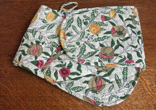 William Morris Gallery Fruit Double Oven Glove