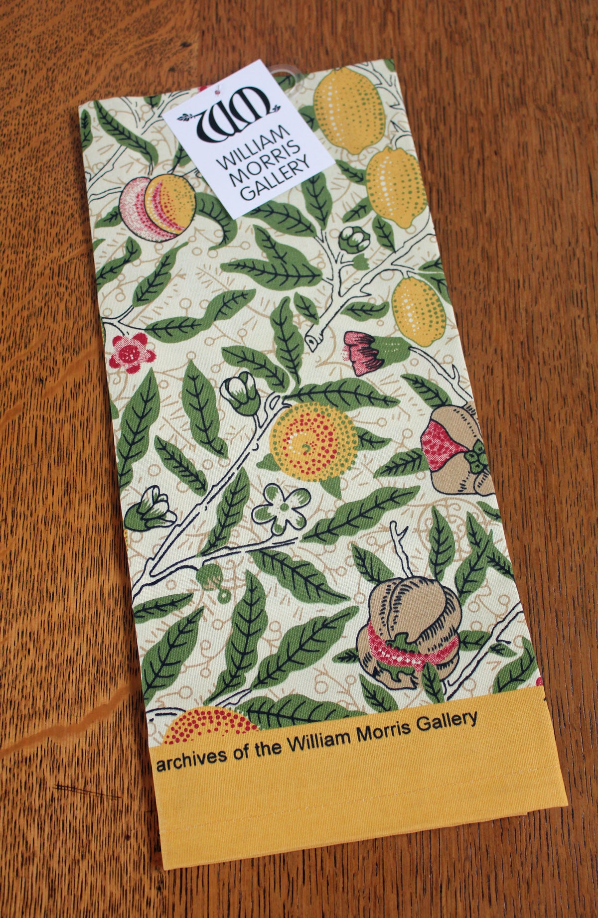 William Morris Gallery Fruit Tea Towel