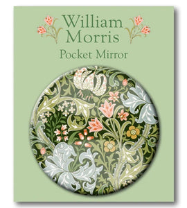 William Morris Golden Lily Pocket Mirror