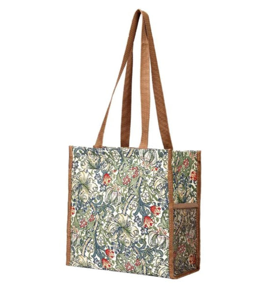 Signare Tapestry Golden Lily Shopper Bag