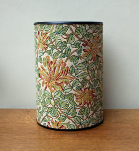 Hines of Oxford May Morris Honeysuckle Tapestry Waste Bin