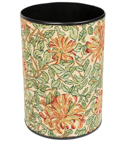 May Morris Honeysuckle Tapestry Waste Bin