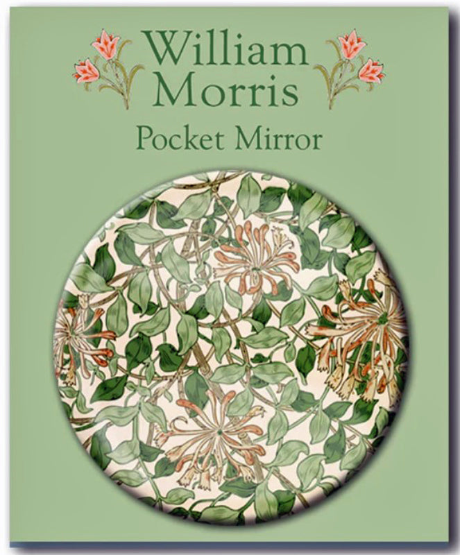 May Morris Honeysuckle Pocket Mirror